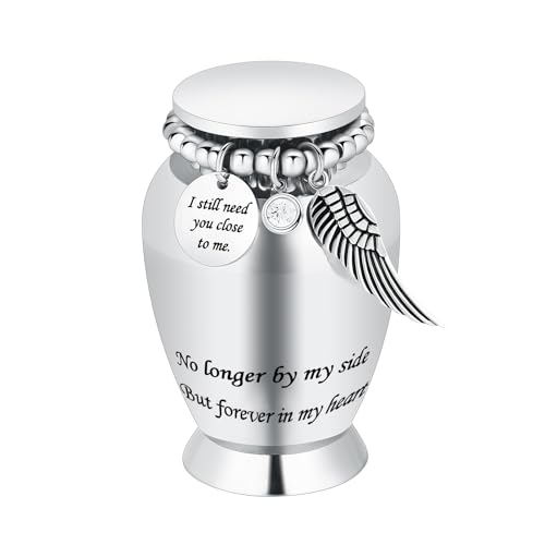 QGJNSGC Kleine Urnen für Asche für Haustier Gedenkstätte Andenken Asche Dekorative Memorial Begräbnisfrämation QGJNSGC Kleine Urnen für Asche für Haustier Gedenkstätte Andenken Asche Dekorative Memorial Begräbnisfrämation von QGJNSGC
