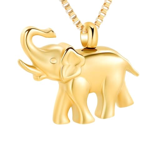 QGJNSGC Kremation Schmuck für Asche für Frauen Männer Tiere Dinosaurier/Kuh/Elefant/Frosch Urne Halskette Andenken Anhänger für Haustier Gedenkstätte Geschenk QGJNSGC Kremation Schmuck für Asche für Frauen Männer Tiere Dinosaurier/Kuh/Elefant/Frosch Urne Halskette Andenken Anhänger für Haustier Gedenkstätte Geschenk von QGJNSGC