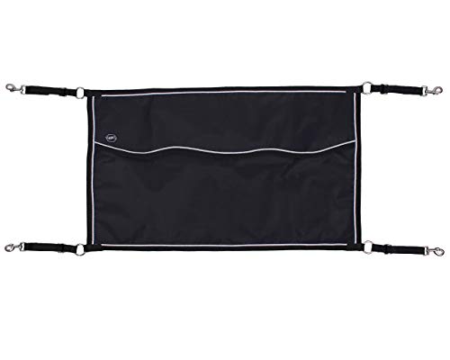 QHP-Boxensperre 60 x 95cm I Stabile Schutzvorrichtung I Einfache Befestigung I Blick nach draußen I Wasserabweichendes Gewebe I Abmessungen von QHP