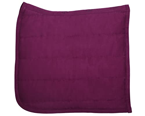QHP Dressur Pad Puff Pad Sattel Pad Anatomic (violett) von QHP b.v.