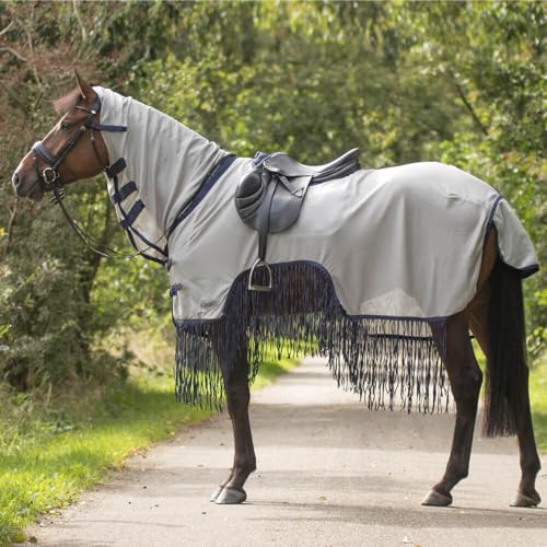 QHP Fliegenausreitdecke mit Fransen - Size 185 von QHP