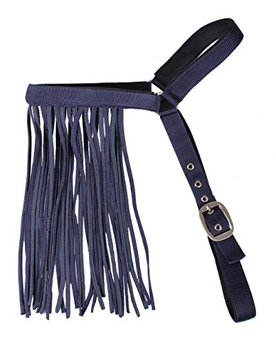 QHP Fliegenfransen extra, Größe:VB, Farbe:blau von QHP