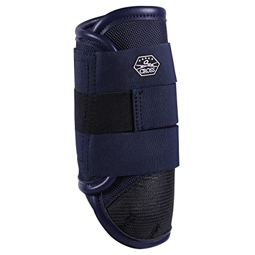 QHP Gamaschen Vielseitigkeit Vorne - XS - Dunkelblau von QHP