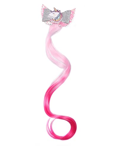 Hair-Extension Pferd Einhorn Daisy | Verlängerung mit rosa Haar | Fester Halt | Leicht zu befestigen von QHP