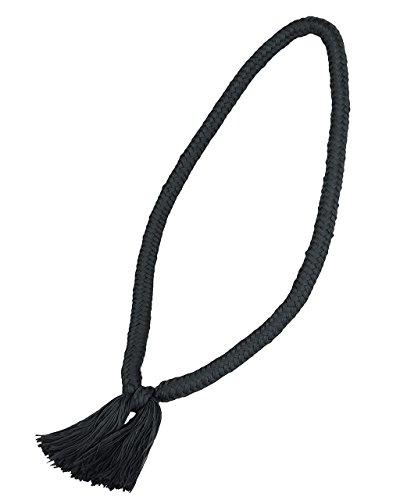 QHP Halsring; Dickes und Robustes Halsseil für gebissloses Reiten (Vollblut, Schwarz) von QHP