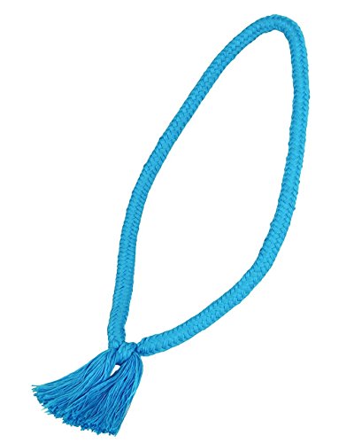 QHP Halsring; Dickes und Robustes Halsseil für gebissloses Reiten (Vollblut, Sky) von QHP