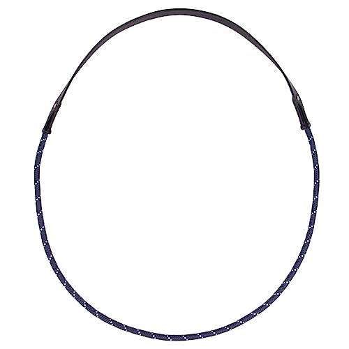 QHP Halsseil Halsring mit Leder (Shetty, Navy) von QHP