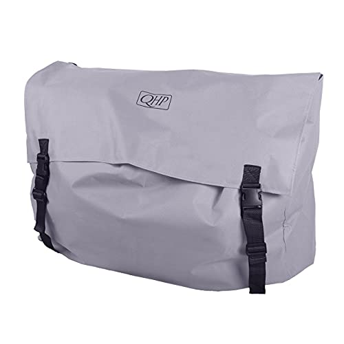 QHP Stall Packsack/Boxentasche, Farbe:grau von QHP