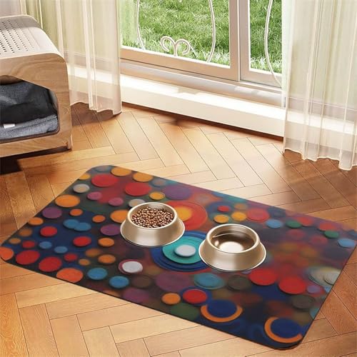 Artistic Wonder Pet saugfähige Leder-Tischdecke, 30 x 45 cm, mit rutschfester Gummiunterseite, für Katzen und Hunde Artistic Wonder Pet saugfähige Leder-Tischdecke, 30 x 45 cm, mit rutschfester Gummiunterseite, für Katzen und Hunde von QHZLY