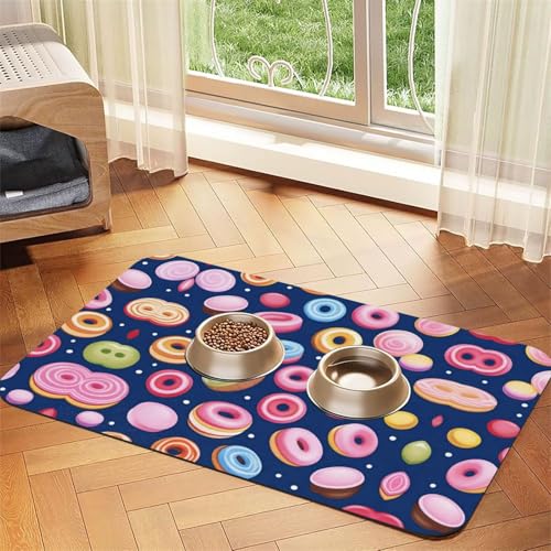 Fancy Sweets Haustier-Tischdecke, saugfähig, Leder, 40 x 60 cm, mit rutschfester Gummiunterseite, für Katzen und Hunde Fancy Sweets Haustier-Tischdecke, saugfähig, Leder, 40 x 60 cm, mit rutschfester Gummiunterseite, für Katzen und Hunde von QHZLY