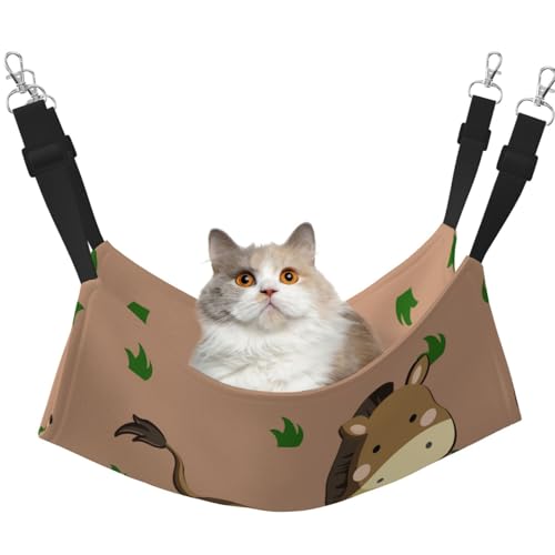 QHZLY Samt-Cartoon-Esel-Hängematte L für kleine Haustiere, bequem und atmungsaktiv für Katzen, Kaninchen, Frettchen QHZLY Samt-Cartoon-Esel-Hängematte L für kleine Haustiere, bequem und atmungsaktiv für Katzen, Kaninchen, Frettchen von QHZLY