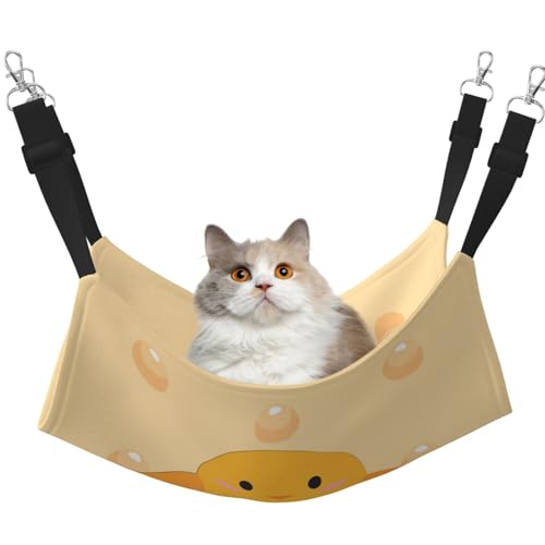 QHZLY Samt-Cartoon-Kükenhängematte M für kleine Haustiere - bequem und atmungsaktiv für Katzen, Kaninchen, Frettchen von QHZLY