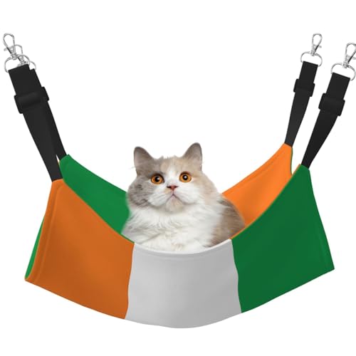 QHZLY Samt-Flagge der Elfenbeinküste Hängematte L für kleine Haustiere - bequem und atmungsaktiv für Katzen, Kaninchen, Frettchen QHZLY Samt-Flagge der Elfenbeinküste Hängematte L für kleine Haustiere - bequem und atmungsaktiv für Katzen, Kaninchen, Frettchen von QHZLY