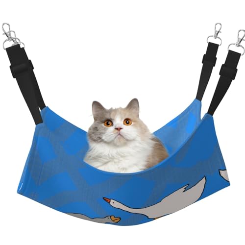 QHZLY Samt-graue Gänsehängematte L für kleine Haustiere - bequem und atmungsaktiv für Katzen, Kaninchen, Frettchen QHZLY Samt-graue Gänsehängematte L für kleine Haustiere - bequem und atmungsaktiv für Katzen, Kaninchen, Frettchen von QHZLY