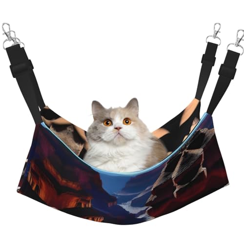QHZLY Velvet Canyon Shadows Hängematte L für kleine Haustiere - Bequem und atmungsaktiv für Katzen, Kaninchen, Frettchen QHZLY Velvet Canyon Shadows Hängematte L für kleine Haustiere - Bequem und atmungsaktiv für Katzen, Kaninchen, Frettchen von QHZLY