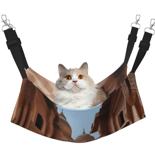 QHZLY Velvet Cultural Heritage Hängematte M für kleine Haustiere - bequem und atmungsaktiv für Katzen, Kaninchen, Frettchen QHZLY Velvet Cultural Heritage Hängematte M für kleine Haustiere - bequem und atmungsaktiv für Katzen, Kaninchen, Frettchen von QHZLY