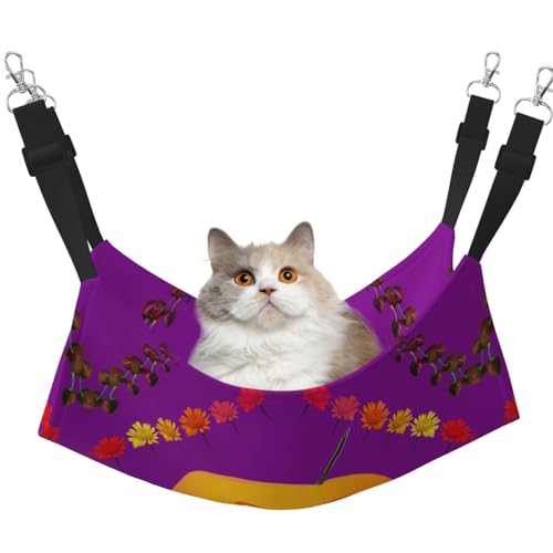 QHZLY Velvet Smiley Orange Hängematte L für kleine Haustiere - Bequem und atmungsaktiv für Katzen, Kaninchen, Frettchen QHZLY Velvet Smiley Orange Hängematte L für kleine Haustiere - Bequem und atmungsaktiv für Katzen, Kaninchen, Frettchen von QHZLY