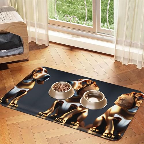 Render of a neotribal Haustier-Tischdecke, saugfähig, Leder, 40 x 60 cm, mit rutschfester Gummiunterseite, für Katzen und Hunde Render of a neotribal Haustier-Tischdecke, saugfähig, Leder, 40 x 60 cm, mit rutschfester Gummiunterseite, für Katzen und Hunde von QHZLY