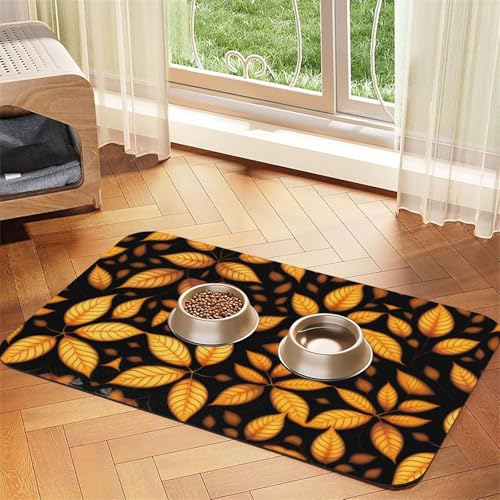 Saugfähige Leder-Tischdecke für Katzen und Hunde, 40 x 60 cm, mit rutschfester Gummiunterseite Saugfähige Leder-Tischdecke für Katzen und Hunde, 40 x 60 cm, mit rutschfester Gummiunterseite von QHZLY