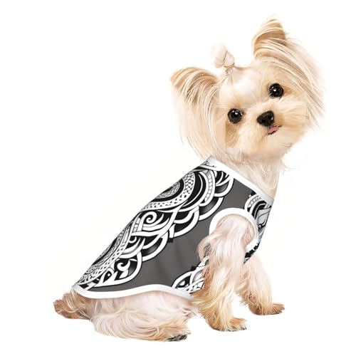 Snake or dragon Pet Breathable Sleeveless T-Shirt S for Small Dogs and Cats Soft, Lightweight, Stylish Snake or dragon Pet Breathable Sleeveless T-Shirt S for Small Dogs and Cats Soft, Lightweight, Stylish von QHZLY