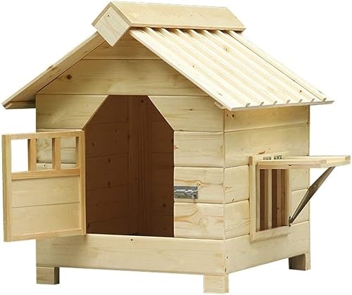 hundehütte Outdoor, Woodern Hundehütte for Den Außenbereich, Katzenhütte Aus Holz, Hundekäfig for Den Innenbereich, Kleine Mittelgroße Hundehütte, Wasserabweisender Tierheim Mit Fenstern, for Gartent hundehütte Outdoor, Woodern Hundehütte for Den Außenbereich, Katzenhütte Aus Holz, Hundekäfig for Den Innenbereich, Kleine Mittelgroße Hundehütte, Wasserabweisender Tierheim Mit Fenstern, for Gartent von QIANMEI