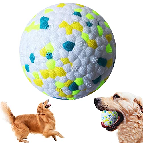 QIMMU Hundeball Unzerstörbar,Hundeball,Hundespielzeug Ball,Ball Hund,Hundespielball für Große und Kleine Hunde (Grün) von QIMMU