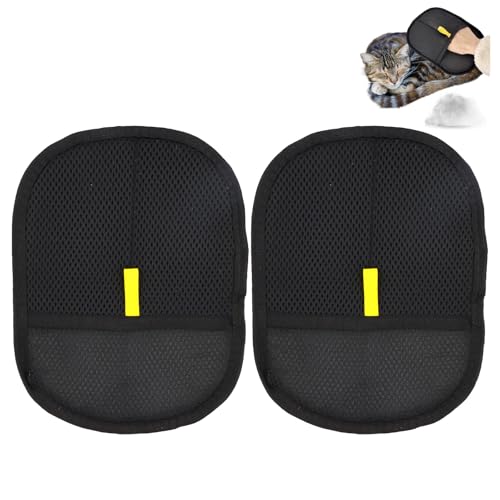 QINGZY 2 Stück Fellmagneten, Fell Magnet Handschuh Doppelseitiger- Tierhaarentferner für Katzen & Hunde, Fellpflegehandschuh, Haustier haarentferner handschuh für Kleidung Sofa QINGZY 2 Stück Fellmagneten, Fell Magnet Handschuh Doppelseitiger- Tierhaarentferner für Katzen & Hunde, Fellpflegehandschuh, Haustier haarentferner handschuh für Kleidung Sofa von QINGZY