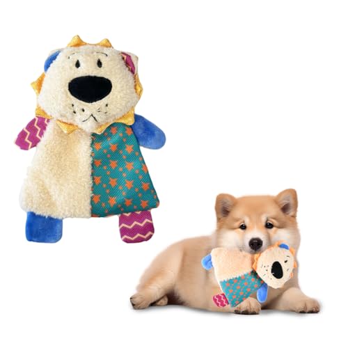 QINGZY Quietschendes Hundespielzeug ohne Füllung, Plüschspielzeug mit Knisterfolie für kleine Hunde & Welpen, Weiches, langlebiges Kauspielzeug zur Beschäftigung & Zahnpflege QINGZY Quietschendes Hundespielzeug ohne Füllung, Plüschspielzeug mit Knisterfolie für kleine Hunde & Welpen, Weiches, langlebiges Kauspielzeug zur Beschäftigung & Zahnpflege von QINGZY