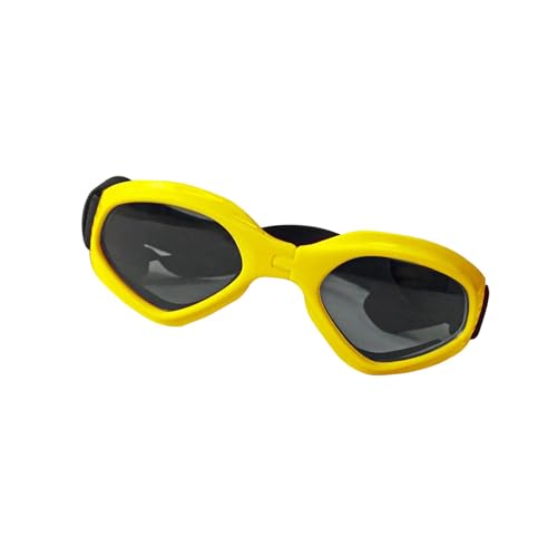 QINZITAO Faltbare Hunde-Sonnenbrille für den Außenbereich, winddicht, wasserdicht, Haustieraugenbrille für kleine Hunde, mit verstellbarem Gummiband QINZITAO Faltbare Hunde-Sonnenbrille für den Außenbereich, winddicht, wasserdicht, Haustieraugenbrille für kleine Hunde, mit verstellbarem Gummiband von QINZITAO