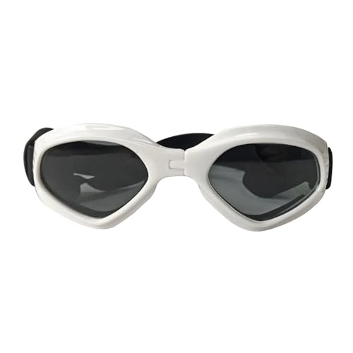 QINZITAO Faltbare Hunde-Sonnenbrille für den Außenbereich, winddicht, wasserdicht, Haustieraugenbrille für kleine Hunde, mit verstellbarem Gummiband QINZITAO Faltbare Hunde-Sonnenbrille für den Außenbereich, winddicht, wasserdicht, Haustieraugenbrille für kleine Hunde, mit verstellbarem Gummiband von QINZITAO