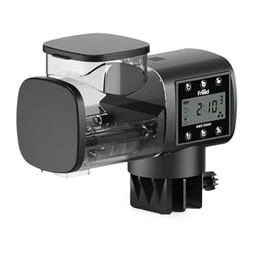 QINZITAO Fish Feeder Automatischer Spender Fischtank Automatischer Futterspender Automatischer Fischfutterspender für Aquarium Timing Automatische Fütterung QINZITAO Fish Feeder Automatischer Spender Fischtank Automatischer Futterspender Automatischer Fischfutterspender für Aquarium Timing Automatische Fütterung von QINZITAO