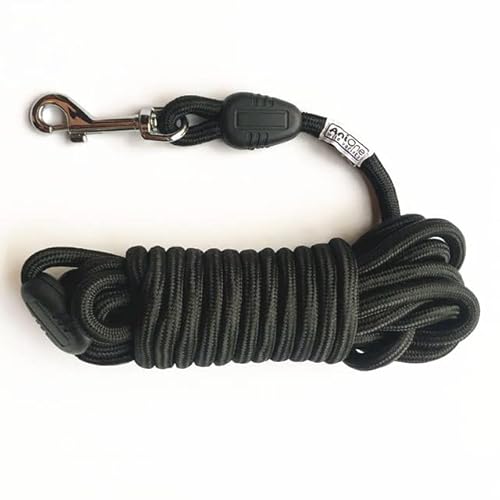 QIUMING 1 Stück 5 m/10 m/15 m Lange Seil-Trainings-Hundeleine – robuste Nylon-Rückruf-Haustier-Tracking-Linie – für kleine und mittelgroße Hunde beim Training im Freien, Camping QIUMING 1 Stück 5 m/10 m/15 m Lange Seil-Trainings-Hundeleine – robuste Nylon-Rückruf-Haustier-Tracking-Linie – für kleine und mittelgroße Hunde beim Training im Freien, Camping von QIUMING