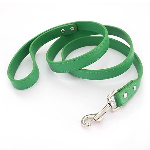 1 Stücke Hundeleine Soild Farbe Leder Pet Walking Training Führt Für Small Medium Large Hunde Katze Im Halsband Und Geschirr 120 cm von QIUMING