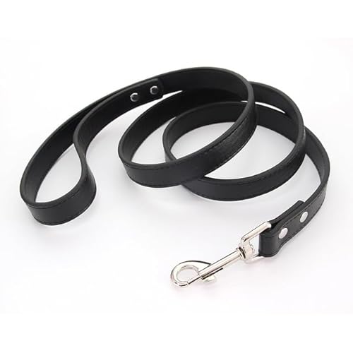 QIUMING Leder-Katzen-Hundeleinen, Bunte Welpen-Gehleinen, Geschirr, Halsband, Führseil für kleine, mittelgroße und große Hunde, Heimtierbedarf, 1,2 m QIUMING Leder-Katzen-Hundeleinen, Bunte Welpen-Gehleinen, Geschirr, Halsband, Führseil für kleine, mittelgroße und große Hunde, Heimtierbedarf, 1,2 m von QIUMING