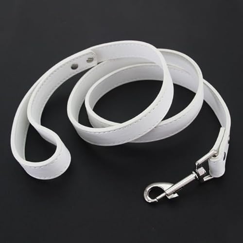 QIUMING Leder-Katzen-Hundeleinen, Bunte Welpen-Gehleinen, Geschirr, Halsband, Führseil für kleine, mittelgroße und große Hunde, Heimtierbedarf, 1,2 m QIUMING Leder-Katzen-Hundeleinen, Bunte Welpen-Gehleinen, Geschirr, Halsband, Führseil für kleine, mittelgroße und große Hunde, Heimtierbedarf, 1,2 m von QIUMING