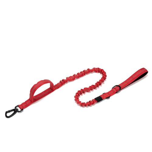QIUMING Militärische Taktische Hundeleine, elastische Hundeleine, langlebige Nylonleine für mittelgroße Hunde, Outdoor-Hundetrainingszubehör QIUMING Militärische Taktische Hundeleine, elastische Hundeleine, langlebige Nylonleine für mittelgroße Hunde, Outdoor-Hundetrainingszubehör von QIUMING