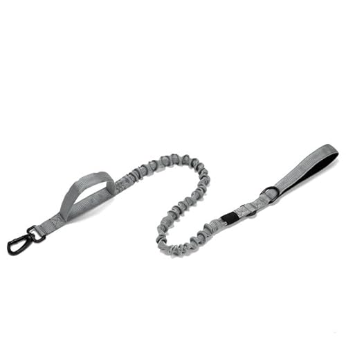 QIUMING Militärische Taktische Hundeleine, elastische Hundeleine, langlebige Nylonleine für mittelgroße Hunde, Outdoor-Hundetrainingszubehör QIUMING Militärische Taktische Hundeleine, elastische Hundeleine, langlebige Nylonleine für mittelgroße Hunde, Outdoor-Hundetrainingszubehör von QIUMING