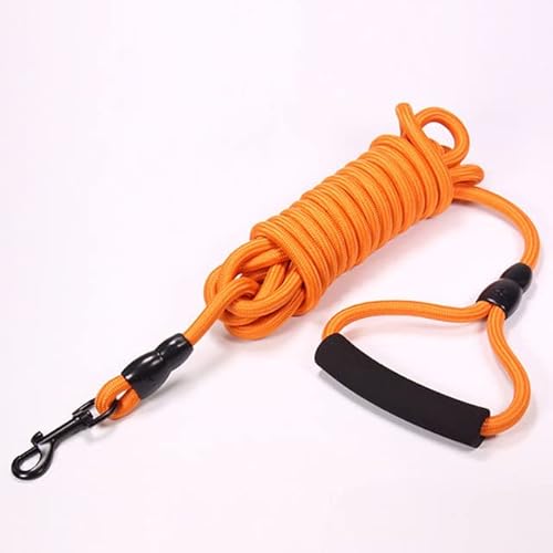 Outdoor Lange Hundeleine Haustier Welpe Gehorsam Rückruf Training Agility Leine 5m 10m Sichere Leine für Hundetraining Spazierengehen Spielen Camping von QIUMING