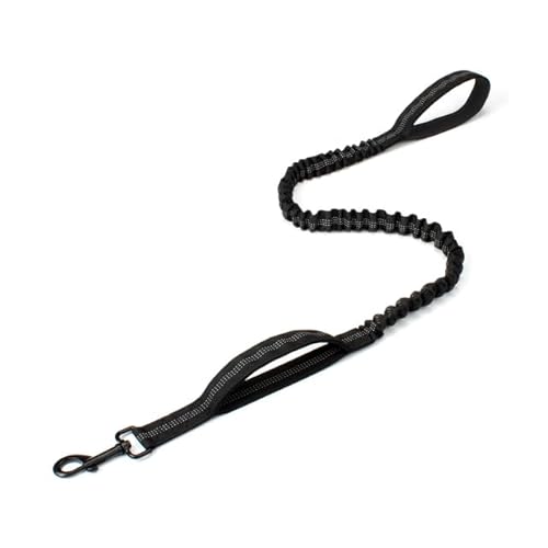 QIUMING Taktische Hundeleine, elastisches Hundeband, kein Zug, Nylon, reflektierende Leine, Traktionsseil, Training, Wandern, Jagd, langlebige Hundeleine QIUMING Taktische Hundeleine, elastisches Hundeband, kein Zug, Nylon, reflektierende Leine, Traktionsseil, Training, Wandern, Jagd, langlebige Hundeleine von QIUMING
