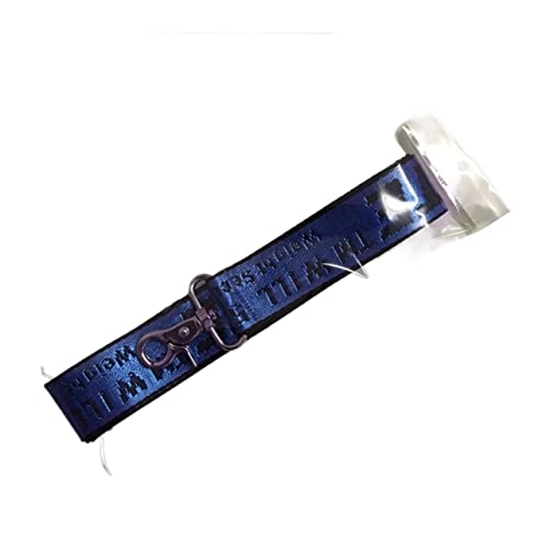 QIUYMGFG Hundeleine Verstellbare Führleine Hundeleine aus weißem Nylon, weiche Laufleine für kleine, mittelgroße und große Hunde(Blue) von QIUYMGFG