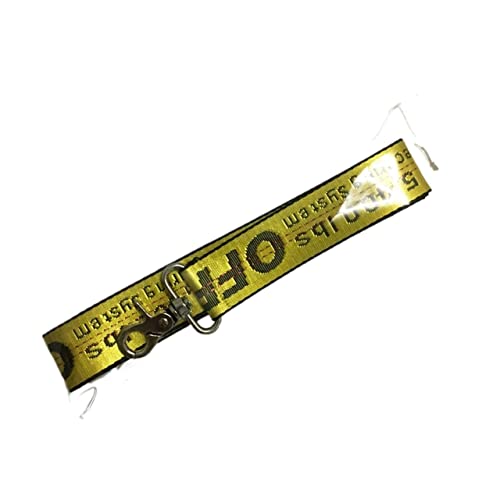 QIUYMGFG Hundeleine Verstellbare Führleine Hundeleine aus weißem Nylon, weiche Laufleine für kleine, mittelgroße und große Hunde(Yellow) von QIUYMGFG