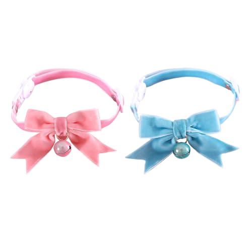 QIYUDUOLA 2 x Neujahrskostüm-Halsband, Partykleidung, Breakaway, Schleife, Halsband, Fotoshootings, Requisiten, Halsband, Haustierzubehör QIYUDUOLA 2 x Neujahrskostüm-Halsband, Partykleidung, Breakaway, Schleife, Halsband, Fotoshootings, Requisiten, Halsband, Haustierzubehör von QIYUDUOLA