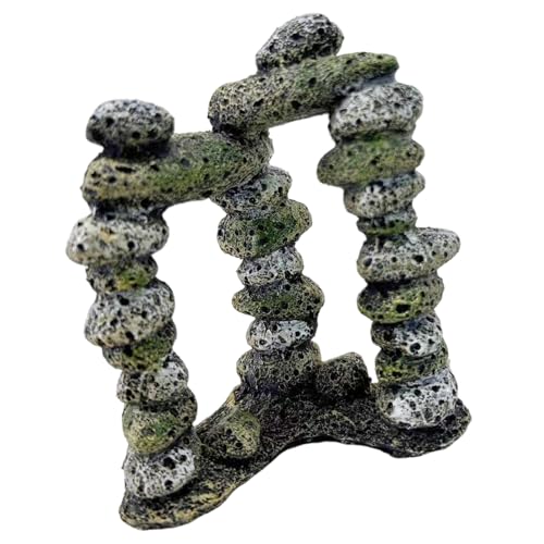 QIYUDUOLA Aquarien aus Kunstharz, gestapelt, Steingarten, Fischunterschlupf, Höhle, dekorative Landschaft, Steine, Aquarien, Landschaftsbau, Dekoration, Zubehör QIYUDUOLA Aquarien aus Kunstharz, gestapelt, Steingarten, Fischunterschlupf, Höhle, dekorative Landschaft, Steine, Aquarien, Landschaftsbau, Dekoration, Zubehör von QIYUDUOLA