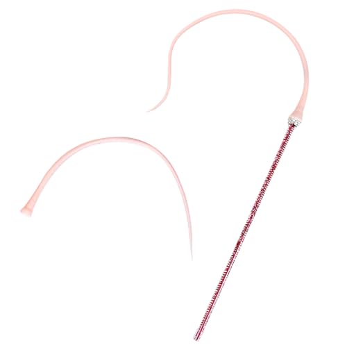QIYUDUOLA Katzen Teaser Rod Spielzeug Silikon Schwanz Interaktion Katzen Teasing Spielzeug Indoor Katzen Jagd Spielzeug für Langeweile Katzen Unterhaltung QIYUDUOLA Katzen Teaser Rod Spielzeug Silikon Schwanz Interaktion Katzen Teasing Spielzeug Indoor Katzen Jagd Spielzeug für Langeweile Katzen Unterhaltung von QIYUDUOLA