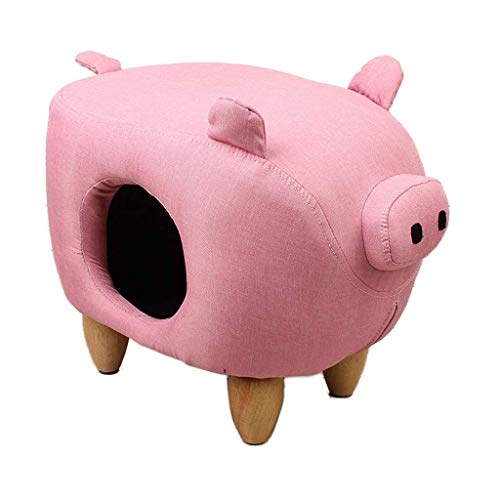 QIooQsaQ Haustier-Hundebett, niedlich, Cartoon, weich, waschbar, Tierform, Hundehütte (Farbe: D) (Farbe: C) (C) von QIooQsaQ