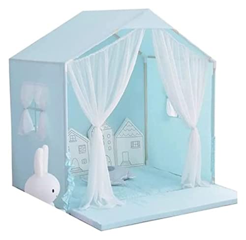 QIooQsaQ Haustier-Prinzessinnen-Bett, Schlafsofa für Kätzchen und Welpen, Hundebett, Hund vom Boden, Haustier, Winterwärme, Katze, Katzenstreu, abnehmbar und waschbar, Blau, L 50 x 45 x 50 cm QIooQsaQ Haustier-Prinzessinnen-Bett, Schlafsofa für Kätzchen und Welpen, Hundebett, Hund vom Boden, Haustier, Winterwärme, Katze, Katzenstreu, abnehmbar und waschbar, Blau, L 50 x 45 x 50 cm von QIooQsaQ