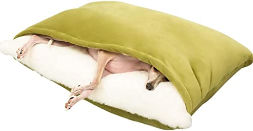 QIooQsaQ Katzenbetten, Hundebetten, Deluxe-Hundebett, weiches Plüsch-Haustierbett, Hundekäfig-Matte, maschinenwaschbar, rutschfest, Haustiernest, Haustiernest, Innennest, Haustierbett, Häuser (Farbe QIooQsaQ Katzenbetten, Hundebetten, Deluxe-Hundebett, weiches Plüsch-Haustierbett, Hundekäfig-Matte, maschinenwaschbar, rutschfest, Haustiernest, Haustiernest, Innennest, Haustierbett, Häuser (Farbe von QIooQsaQ
