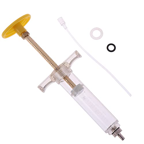 QIooQsaQ Vogelfutterstation, 2 Stück, 10 ml, für Papageien, Küken, Kupferkopf, Spritze, Schlauch, Vogelfutterspritze von QIooQsaQ