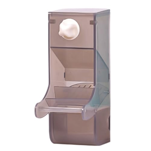 Automatischer Futterspender für Papageien, Papageienkäfig, zum Aufhängen, Spritzschutz, Vogelfutterbox, Spreutrenner, Futterspender für den Hausgebrauch Vogel Fütterer Automatischer Futterspender für Papageien, Papageienkäfig, zum Aufhängen, Spritzschutz, Vogelfutterbox, Spreutrenner, Futterspender für den Hausgebrauch Vogel Fütterer von QLEQMZTV