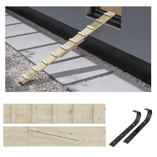 Katzenleiter Katzentreppe Katzenstufe für Balkon Treppe 6 m mit Metallhaken Katzenleiter Katzentreppe Katzenstufe für Balkon Treppe 6 m mit Metallhaken von QLS